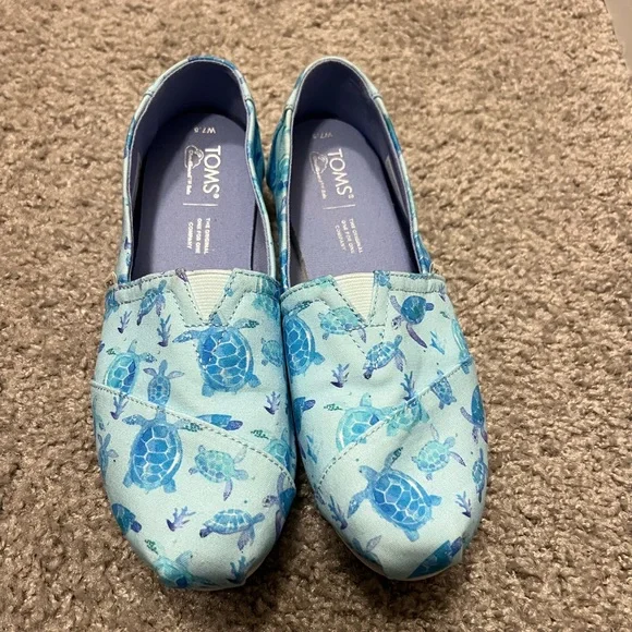 Womens Tom’s sea turtles - Picture 1 of 2
